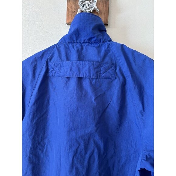 Banana Republic Sport Womens Size Medium Blue Windbreaker Jacket Nylon - Picture 4 of 5